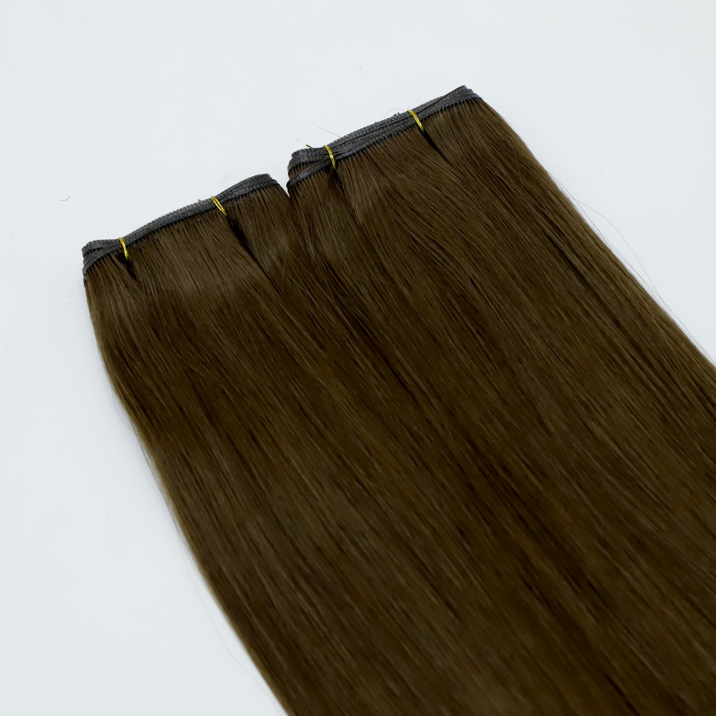22" Genius Weft #2H Toasted Almond Human Hair Extensions - Elle