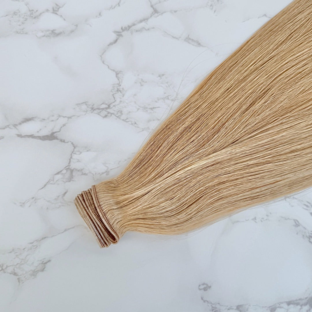 24" Genius Weft #27 Brondette Human Hair Extensions - Danielle