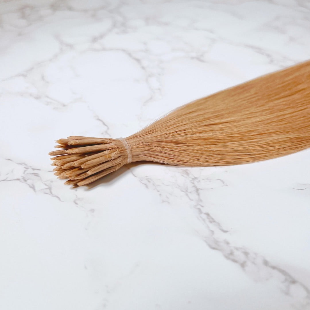 22" I Tip Auburn Human Hair Extensions - Izzy