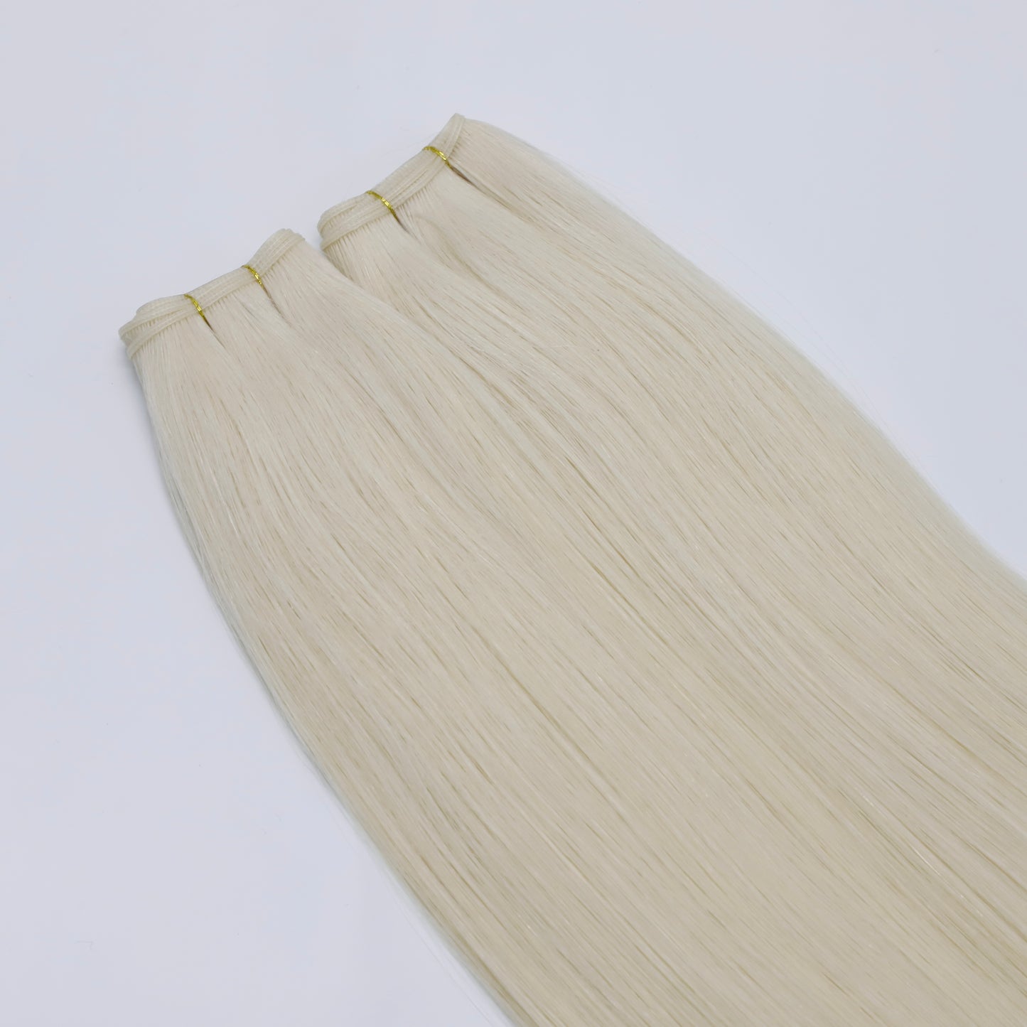 22" Genius Weft #PLA/9C Mix Beige Blonde Human Hair Extensions - Marilyn