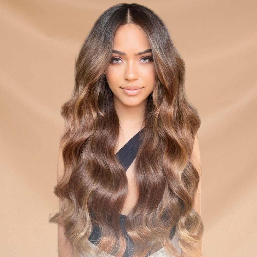 Weft human hair online extensions