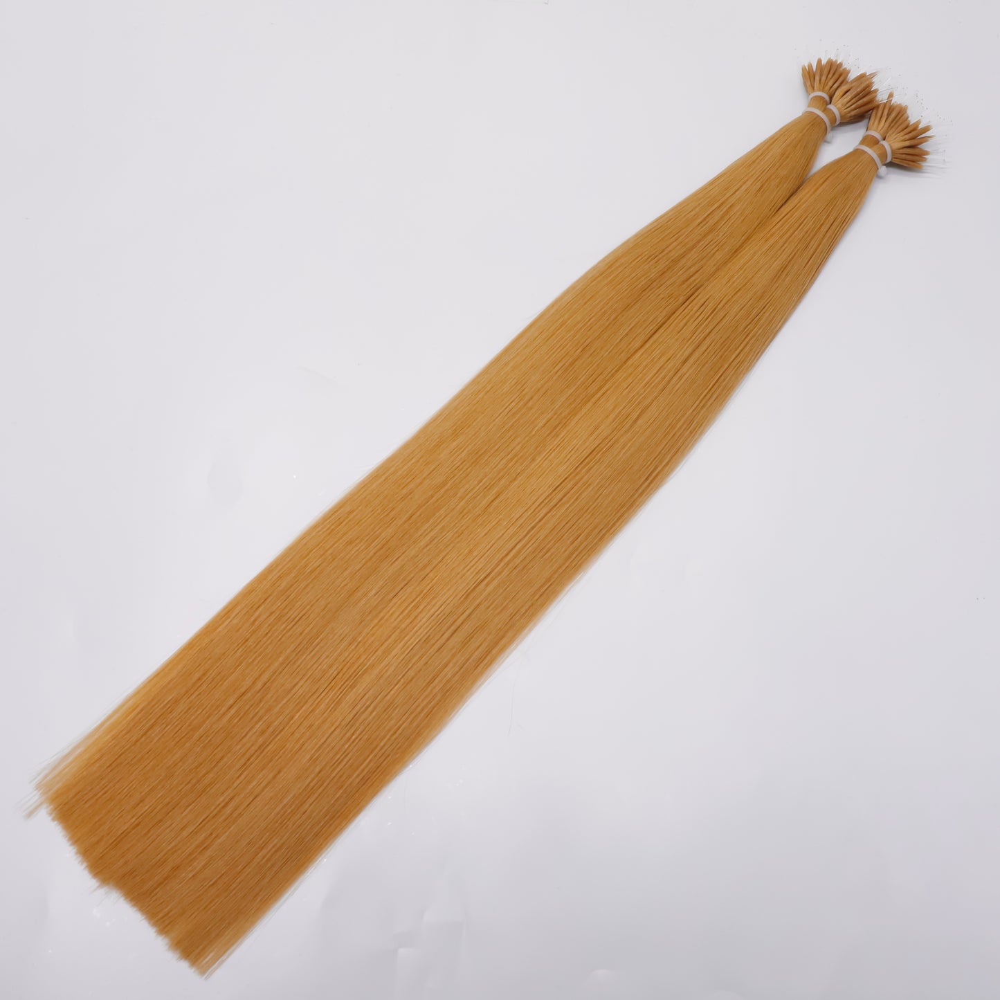 16" Nano Tip Auburn Human Hair Extensions - Izzy