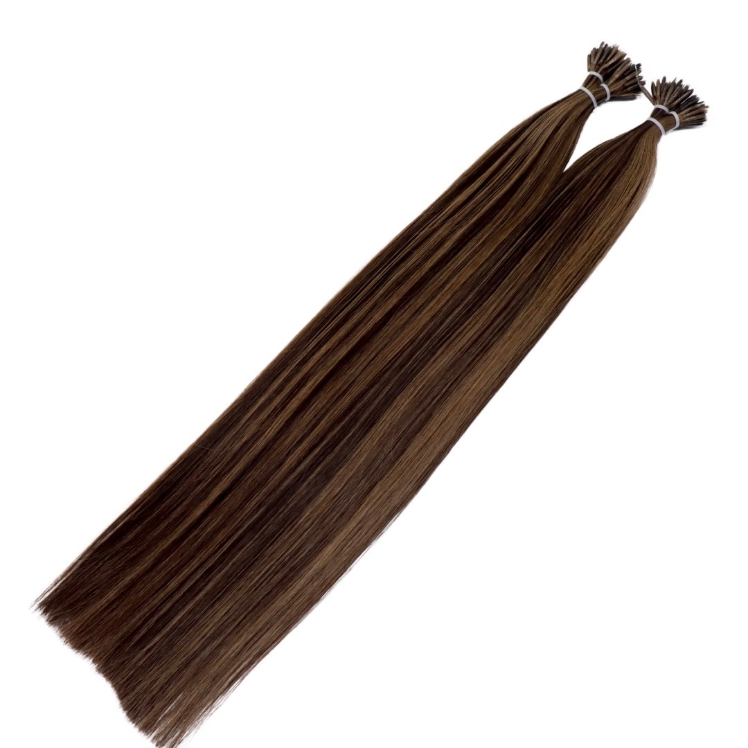 22" Nano Tip Honeycomb Human Hair Extensions - Angelina