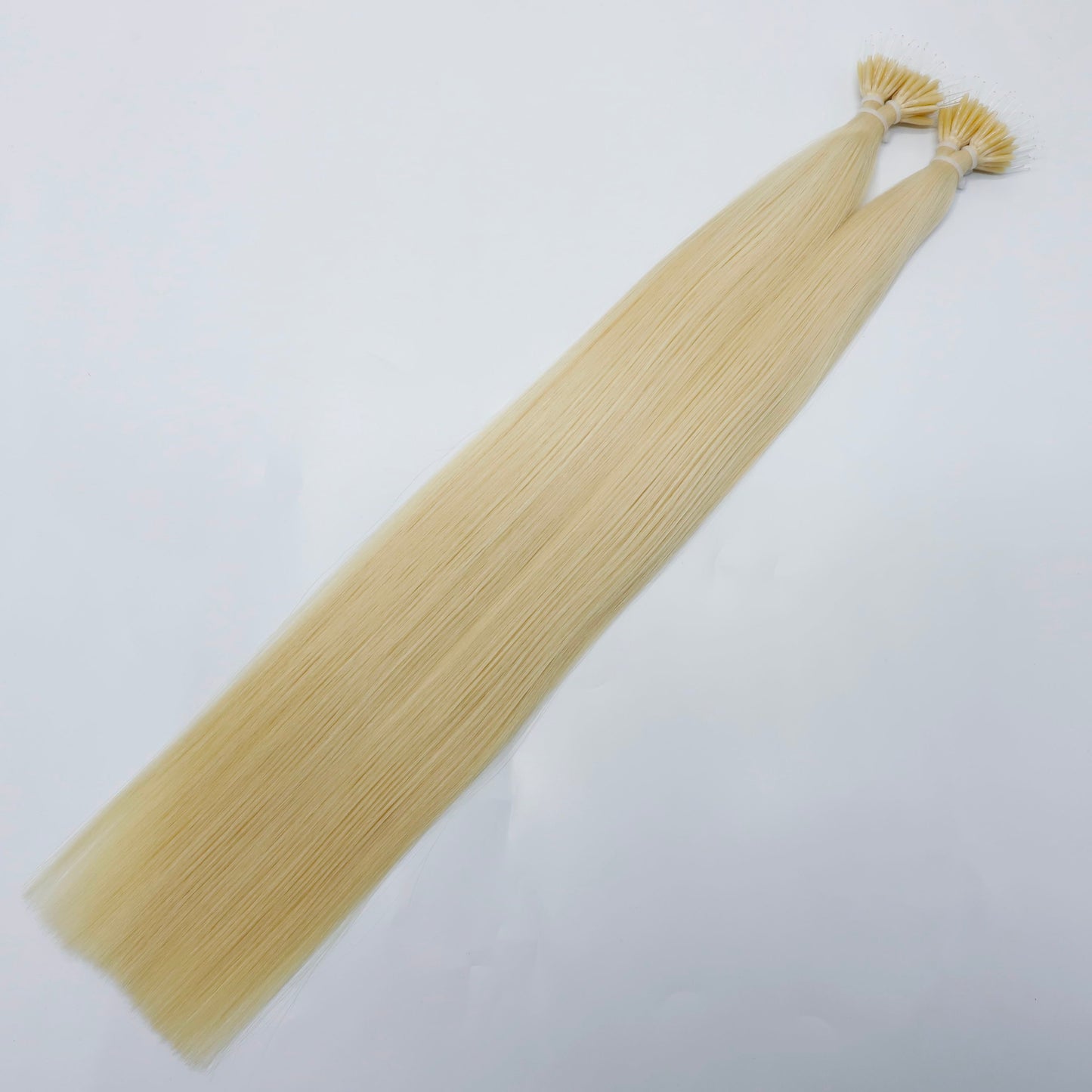 26" Nano Tip Golden Blonde Human Hair Extensions - Keisha