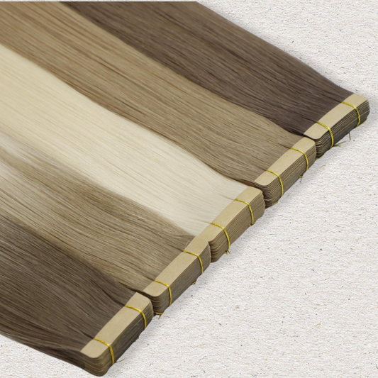 Tape In Human Hair Extensions 16 - 22"