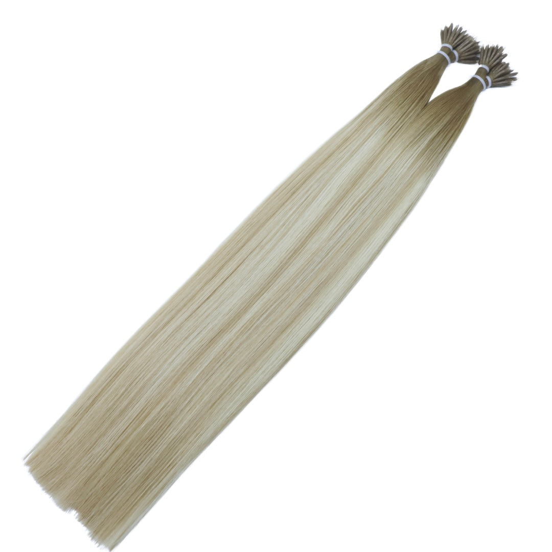 22" Nano Tip Snowflake Human Hair Extensions - Adele