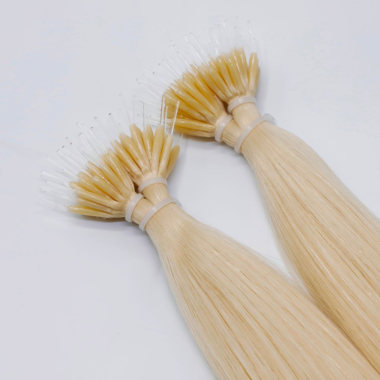 30" Nano Tip Golden Blonde Human Hair Extensions - Keisha