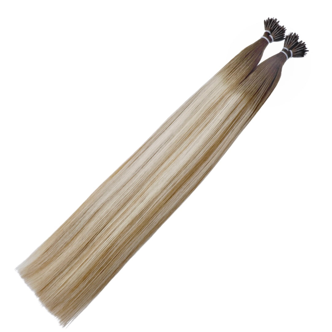 22" Nano Tip Mixed Pearl Human Hair Extensions - Halle