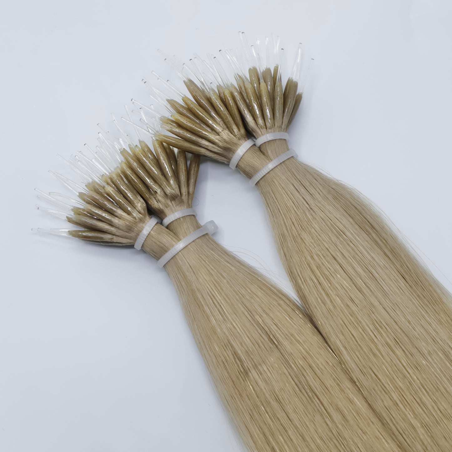 24" Nano Tip Brondette Human Hair Extensions - Danielle