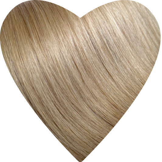 26" Genius Weft Ash Blondette Human Hair Extensions - Lily