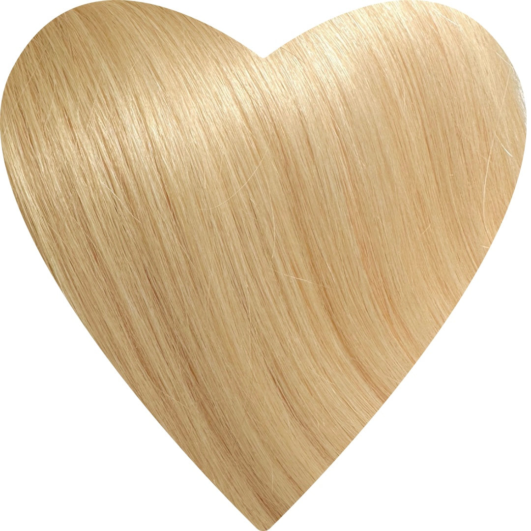 30" Tape Weft #18 Honey Blonde Human Hair Extensions - Teiha