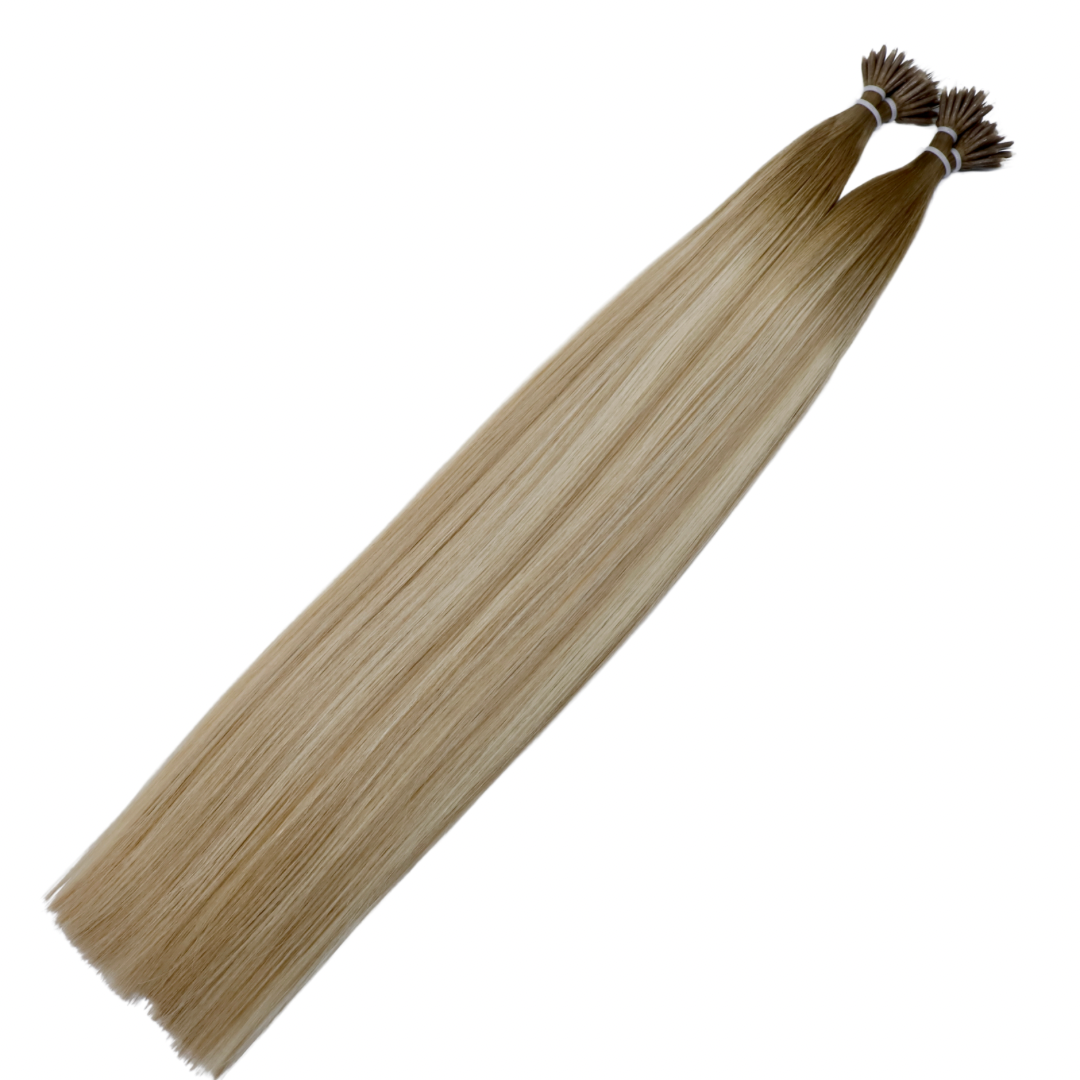 24" Nano Tip Rooted Boho Human Hair Extensions - Margot