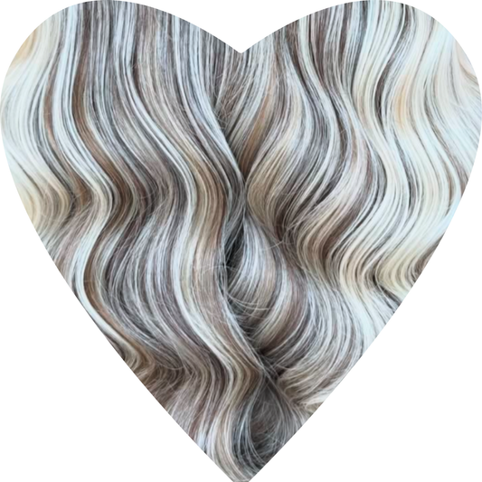 26" Nano Tip Mixed Pearl Human Hair Extensions - Halle