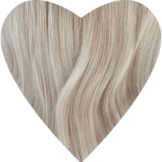 26" Nano Tip Scandi Blonde Human Hair Extensions - Jennifer