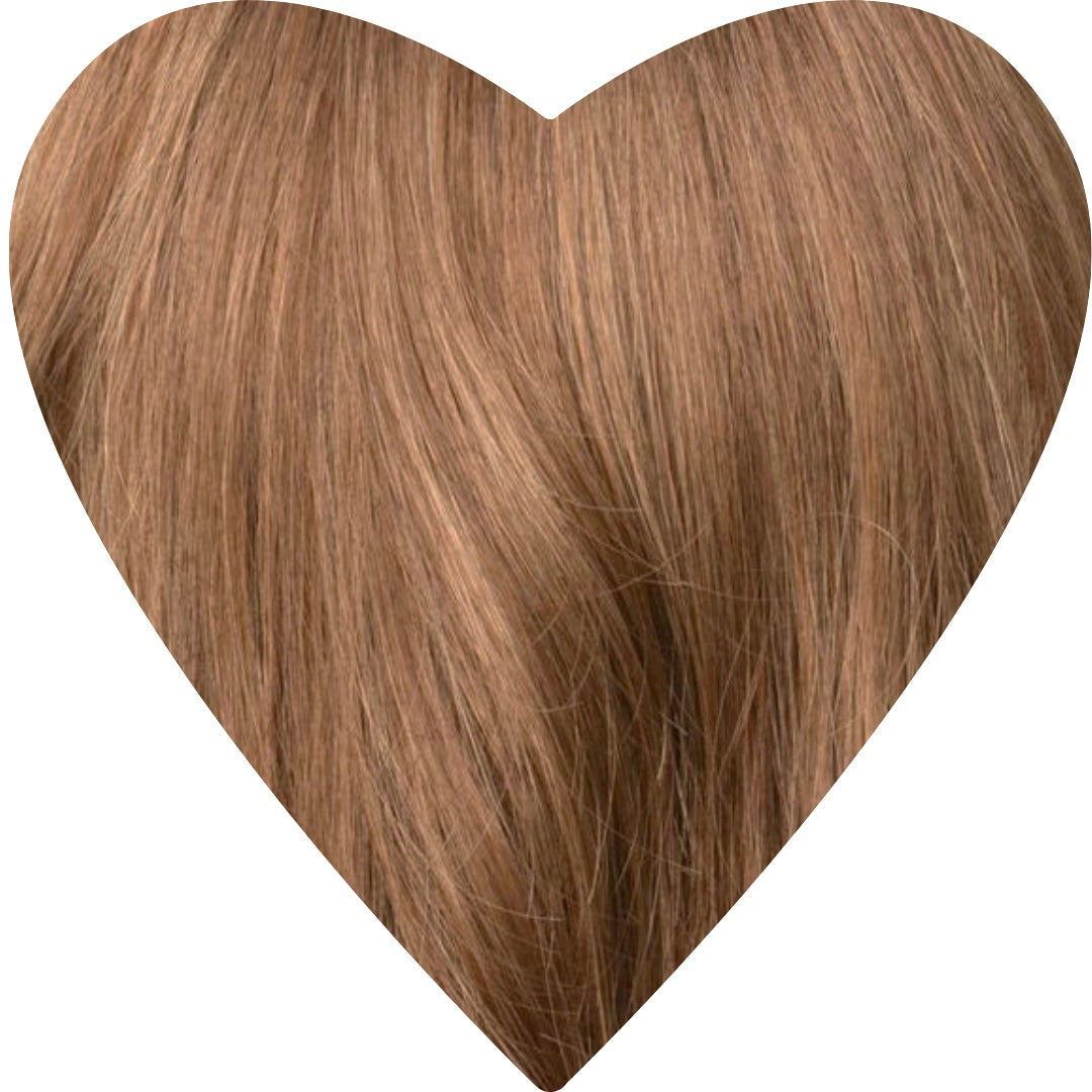 Nano Tip Hair Extensions. Light Ash Brown #5Q