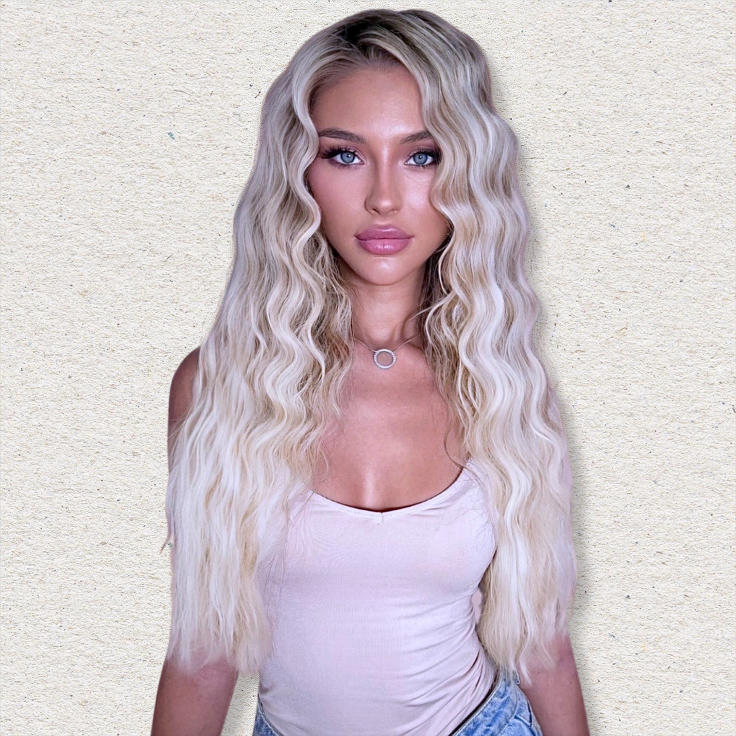 Invisible Clip in Human Hair Extensions