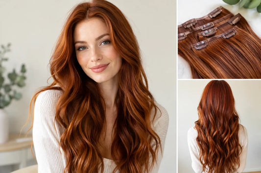 Hair Extensions for Red Hair That Blend Beautifully