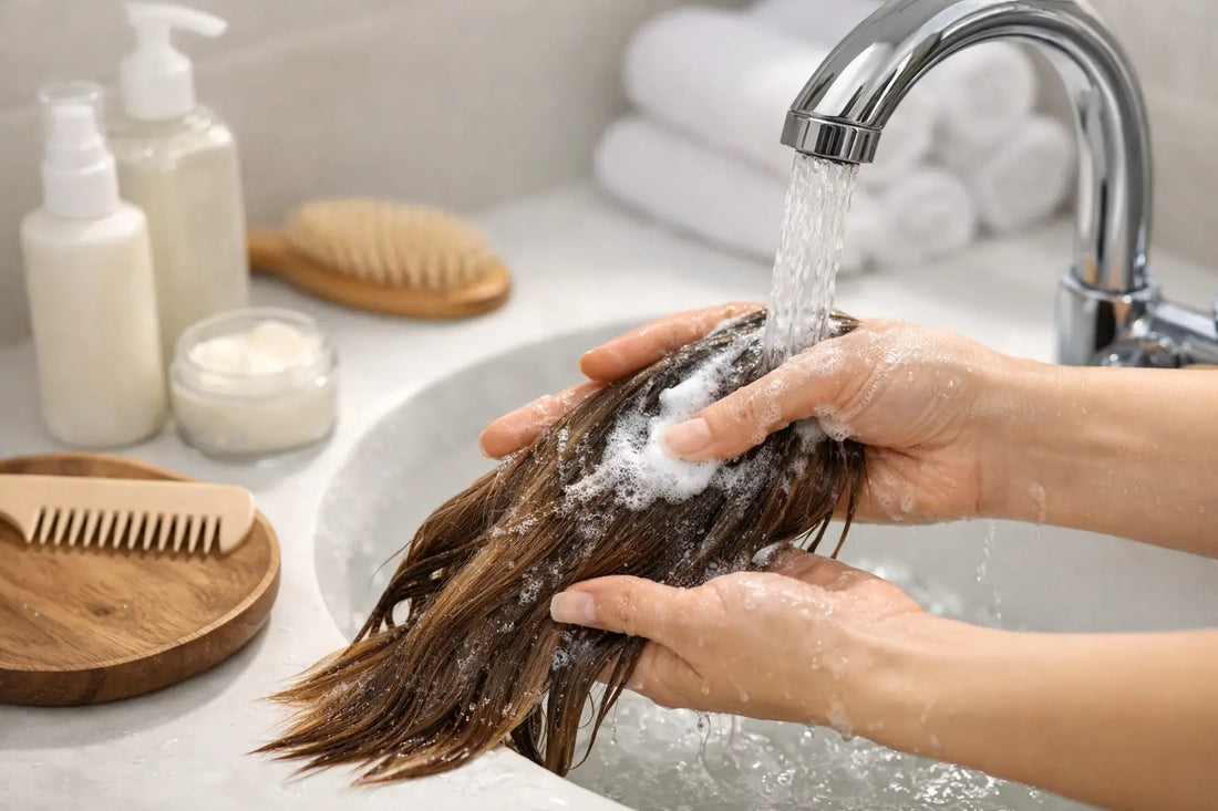 How to Wash Hair Extensions Without Drying Them Out