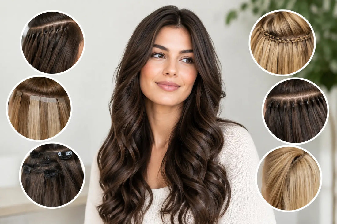 Which Extension Methods Suit Your Hair Best?