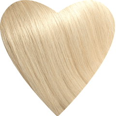 Platinum Blonde Human Hair Extensions