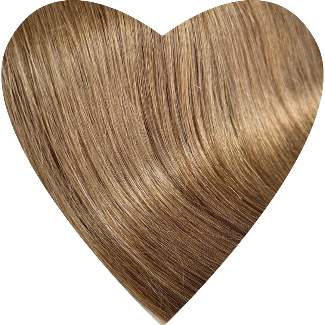 Genius Weft Human Hair Extensions. Luxe Platinum Range