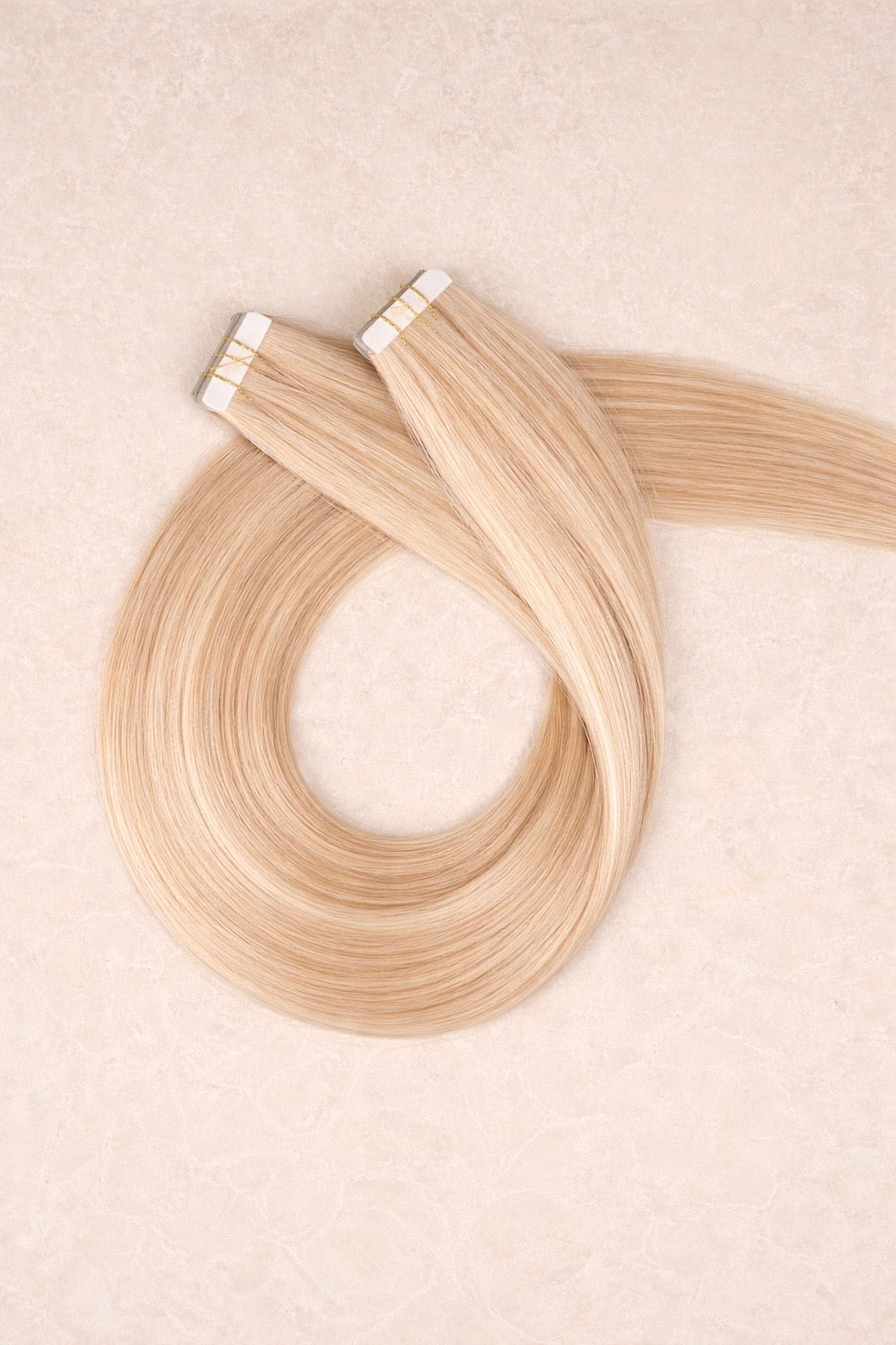 16" Invisible Tape Human Hair Extensions. Highlighted Blonde #B10/1004/1010/1003