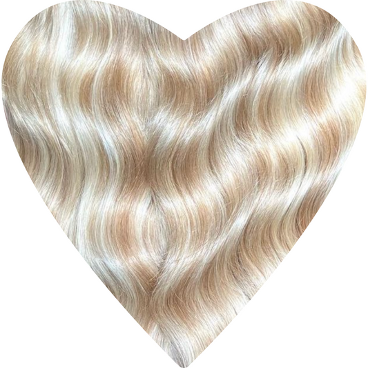 20" Tape Weft #60/12C/5Q Highlighted Blonde Human Hair Extensions - Mariah