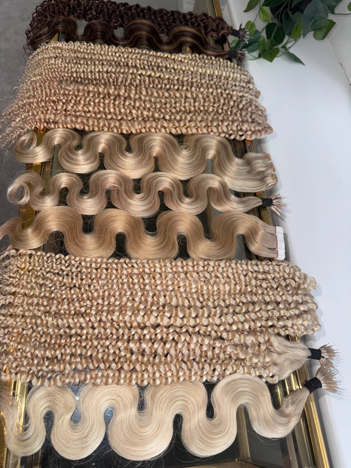 Curly | Wavy Human Hair Extensions. Dubai