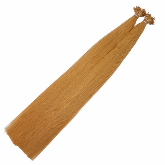 18" Nano Tip #33H Auburn Human Hair Extensions - Izzy