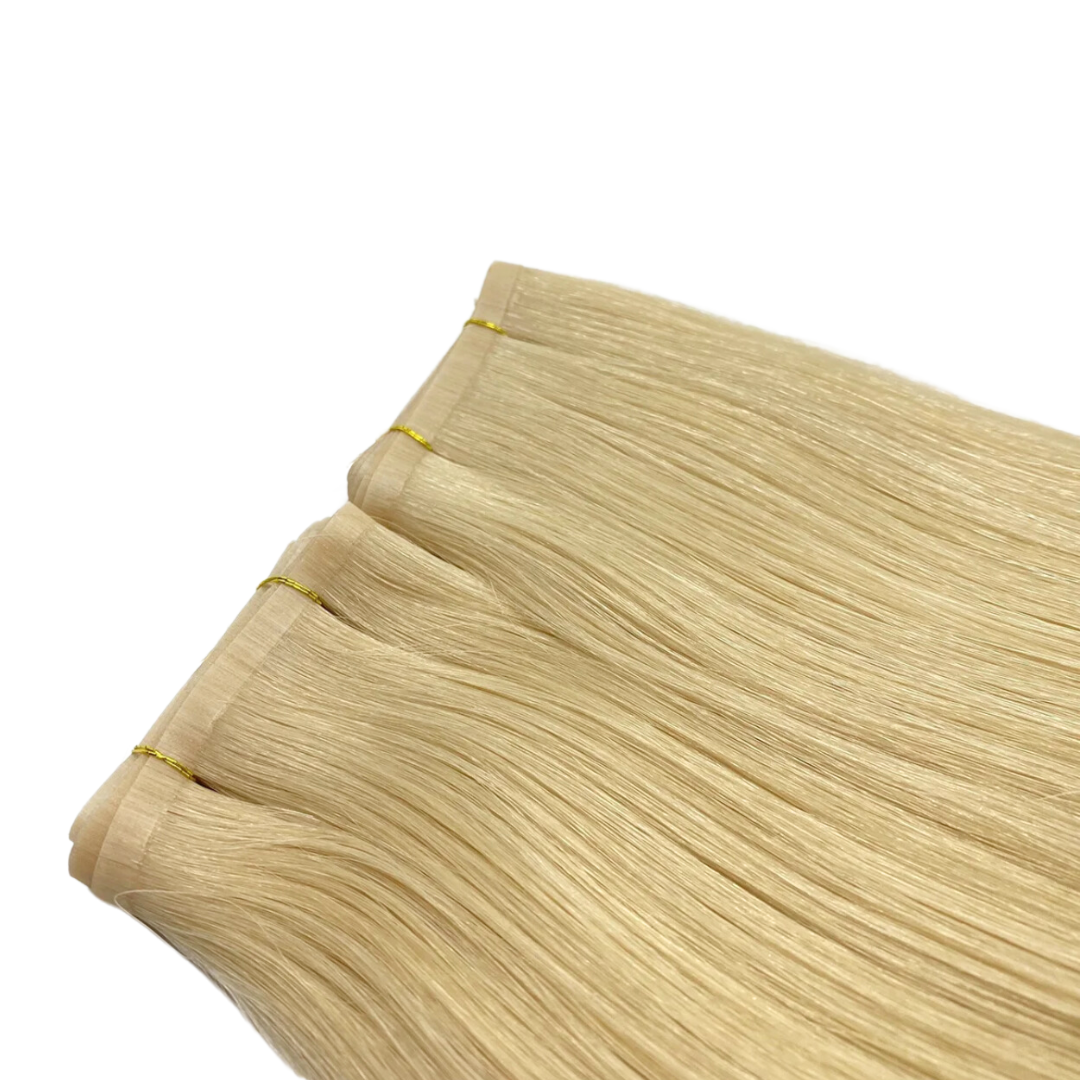 20" Tape Weft #27 Brondette Human Hair Extensions - Danielle