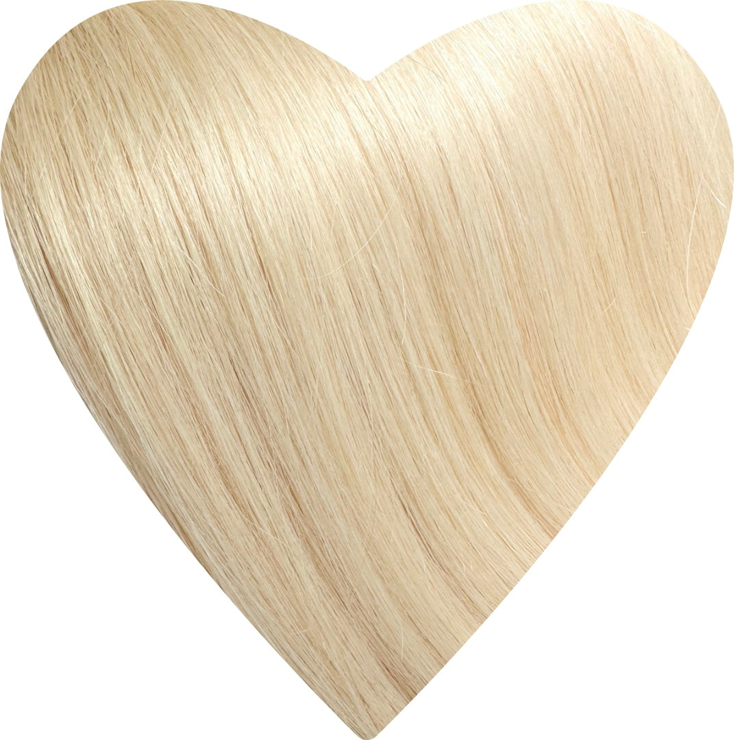 Genius Weft Human Hair Extensions. Luxe Platinum Range