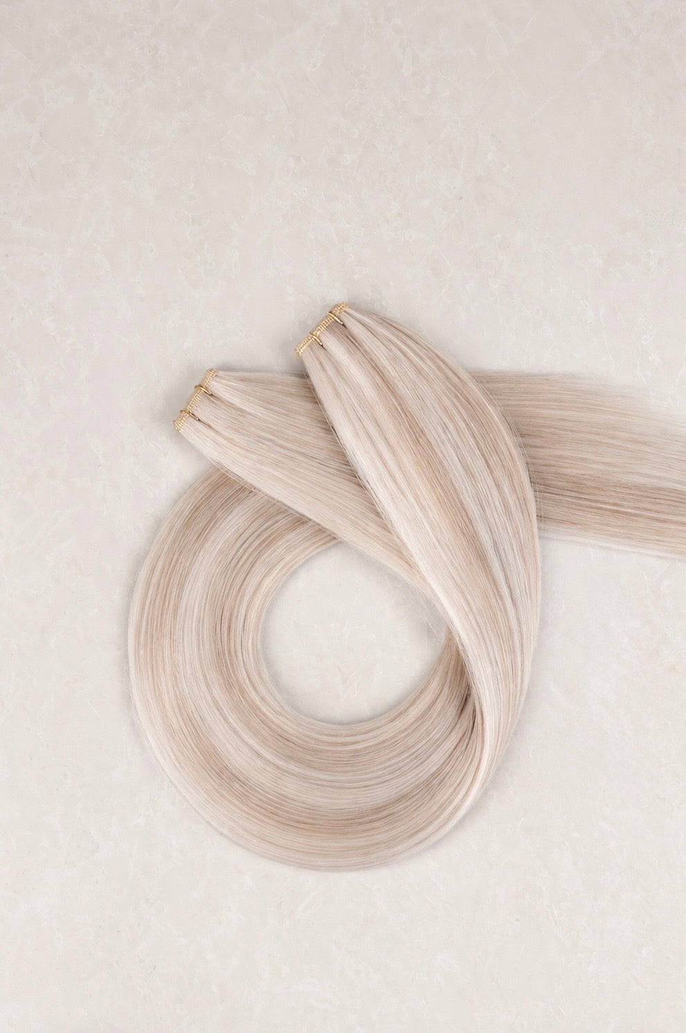 26" Genius Weft Human Hair Extensions. LA Blonde #P18/1004/1010