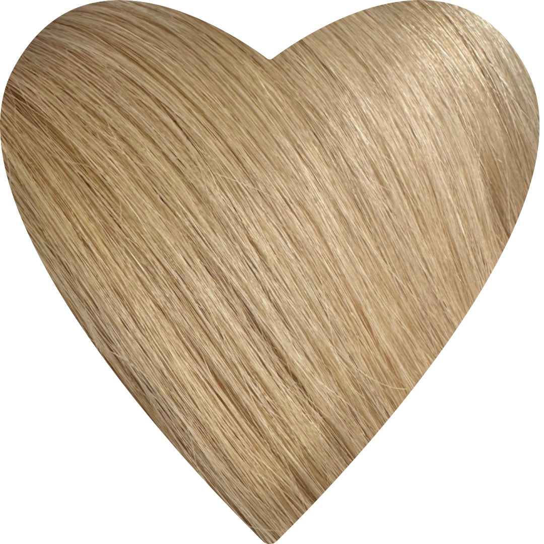 20" Tape Weft #6C Bronde Human Hair Extensions - Hannah