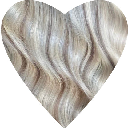 16" Flat Weft #6.2 PLA/6.2 LA Blonde Human Hair Extensions - Rihanna