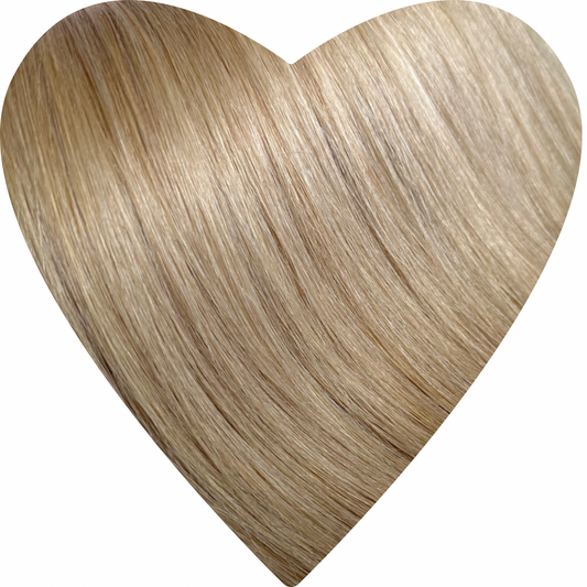 20" Tape Weft #9C Ash Blondette Human Hair Extensions - Lily