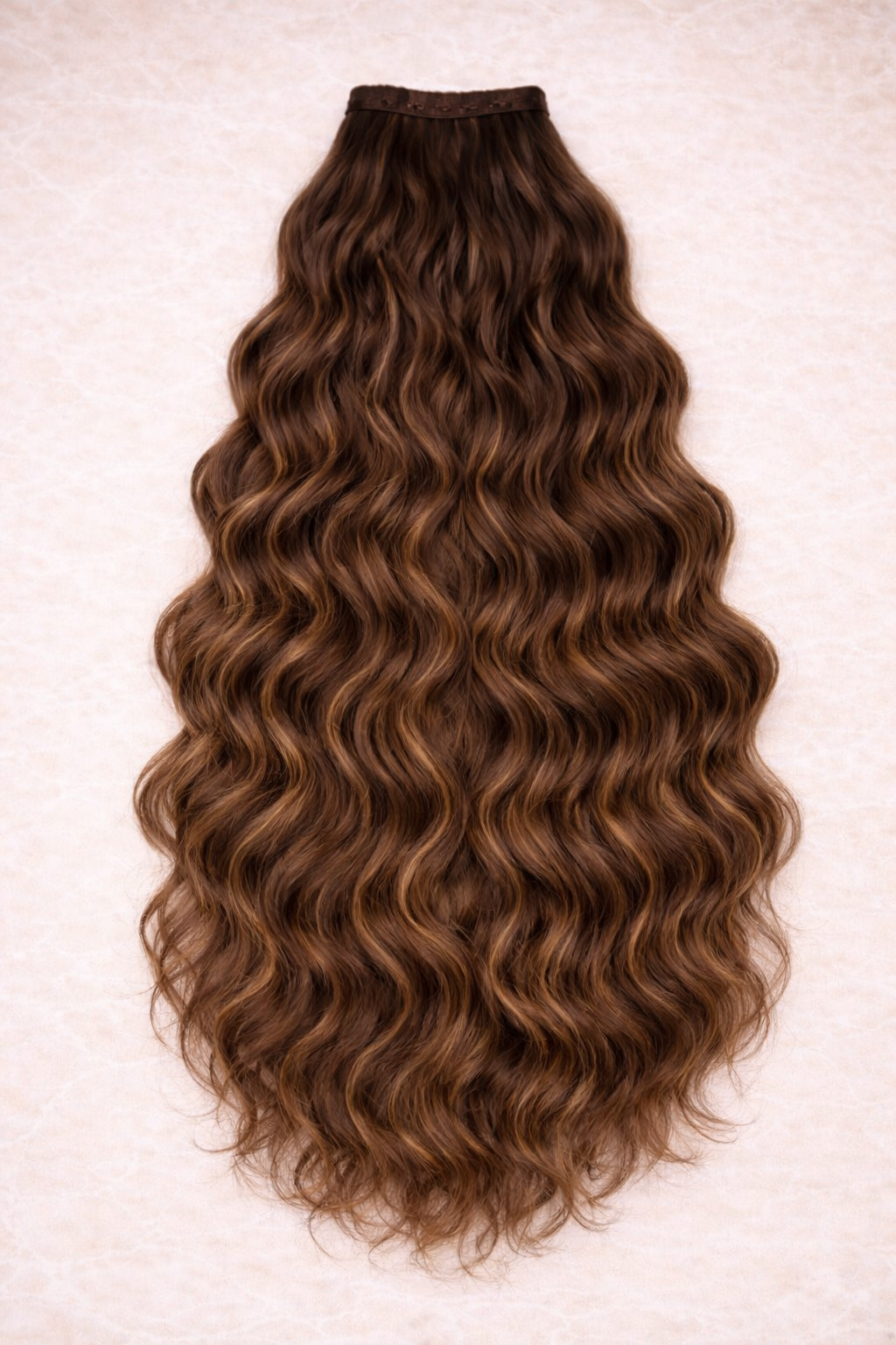 Curly | Wavy Human Hair Extensions. Honeycomb