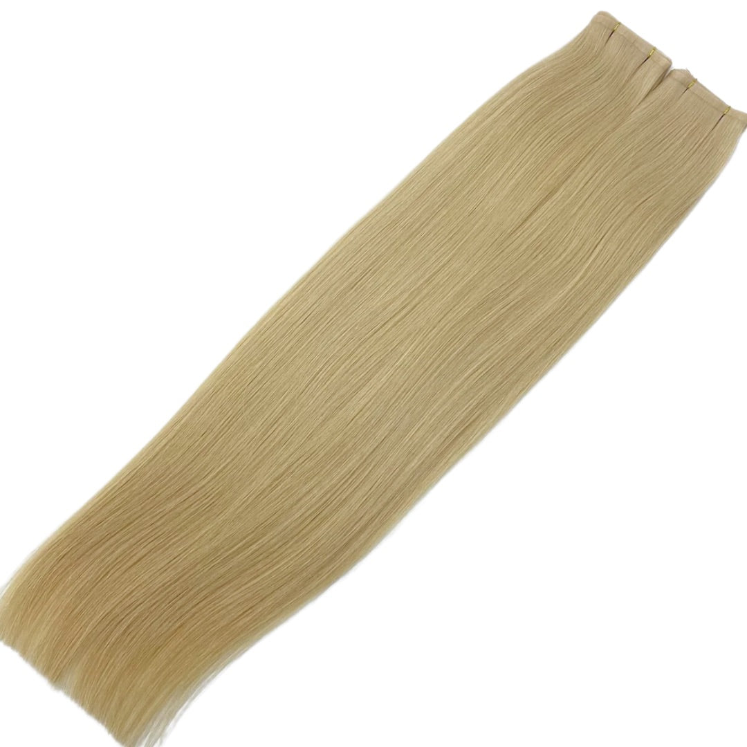 24" Tape Weft #27 Brondette Human Hair Extensions - Danielle