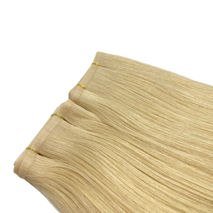 20" Tape Weft #22 Golden Blonde Human Hair Extensions - Keisha