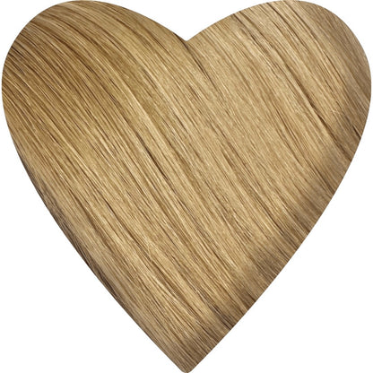 20" Genius Weft #5Q Light Mocha Human Hair Extensions - Sasha