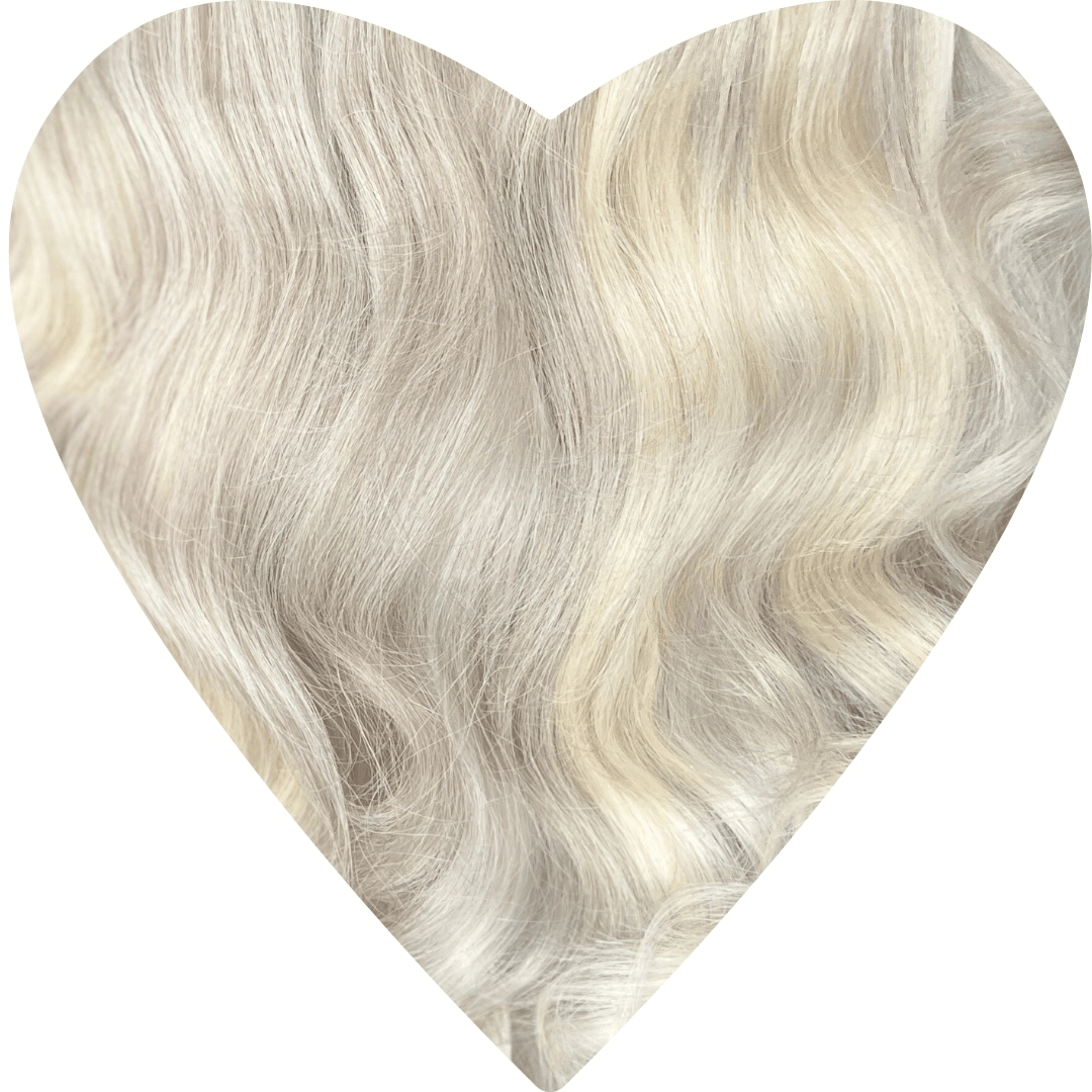 20" Nano Tip #613A/PLA Snowflake Human Hair Extensions - Adele