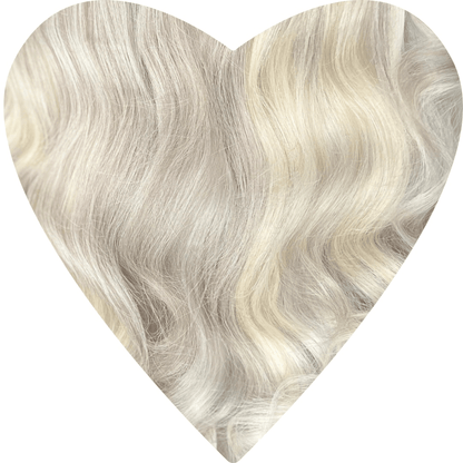 20" Nano Tip #613A/PLA Snowflake Human Hair Extensions - Adele