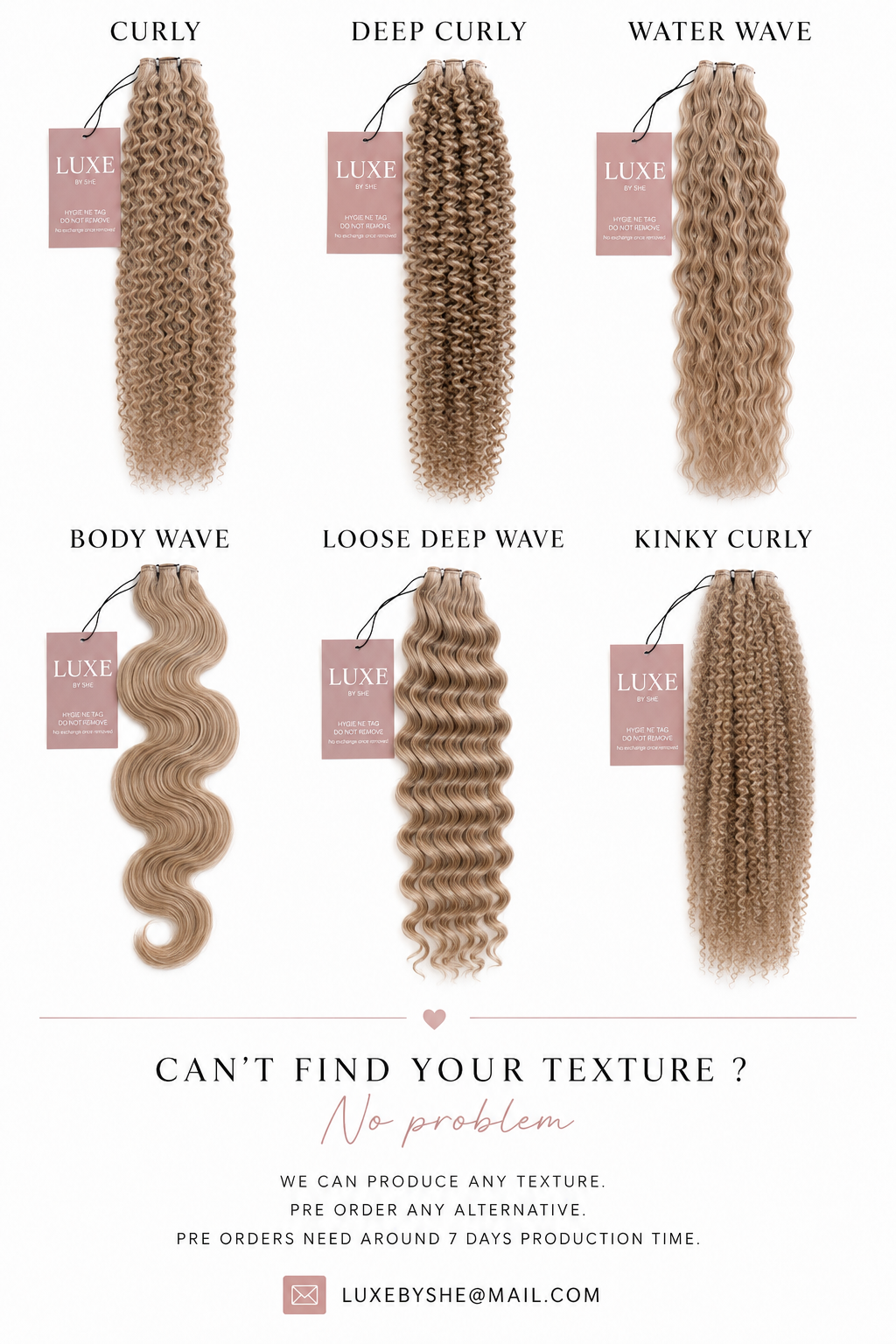 Curly | Wavy Human Hair Extensions. Mid Ash Brown