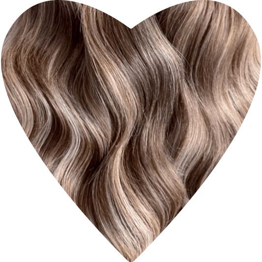 20" Tape Weft #T2 3Q/5Q Mocha Melt Human Hair Extensions - Kylie