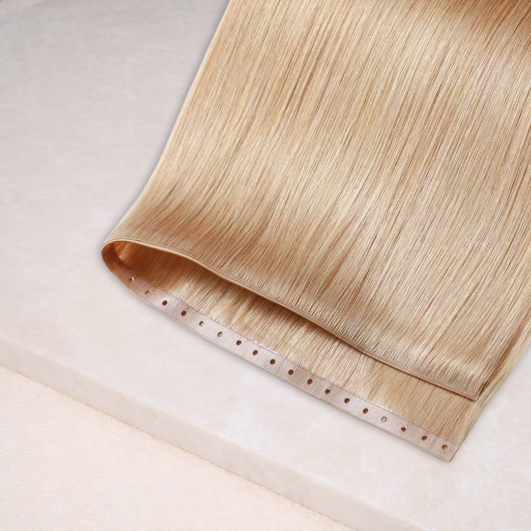 Invisible Butterfly Weft Human Hair Extensions 24-30”
