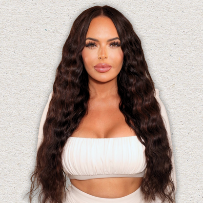 Genius Weft Human Hair Extensions. Luxe Platinum Range