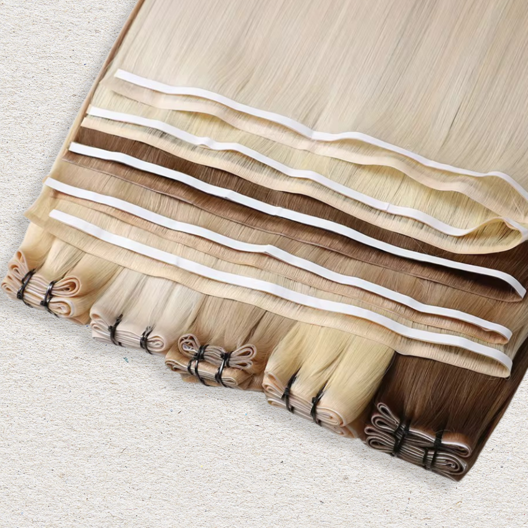 Invisible Tape Weft Human Hair Extensions 16-22”