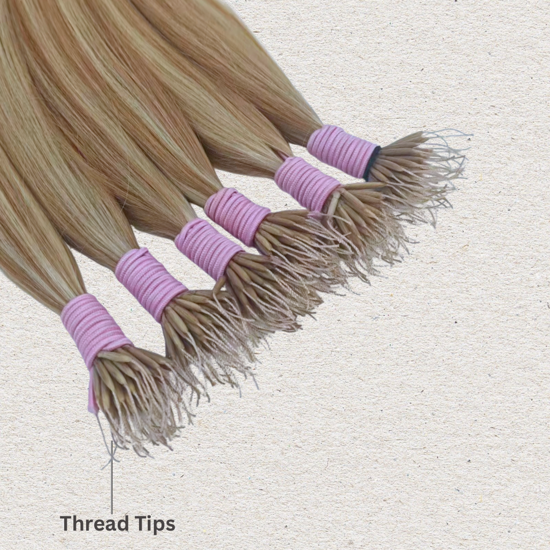 Nano Tip Human Hair Extensions. Luxe Platinum Range 24-26”