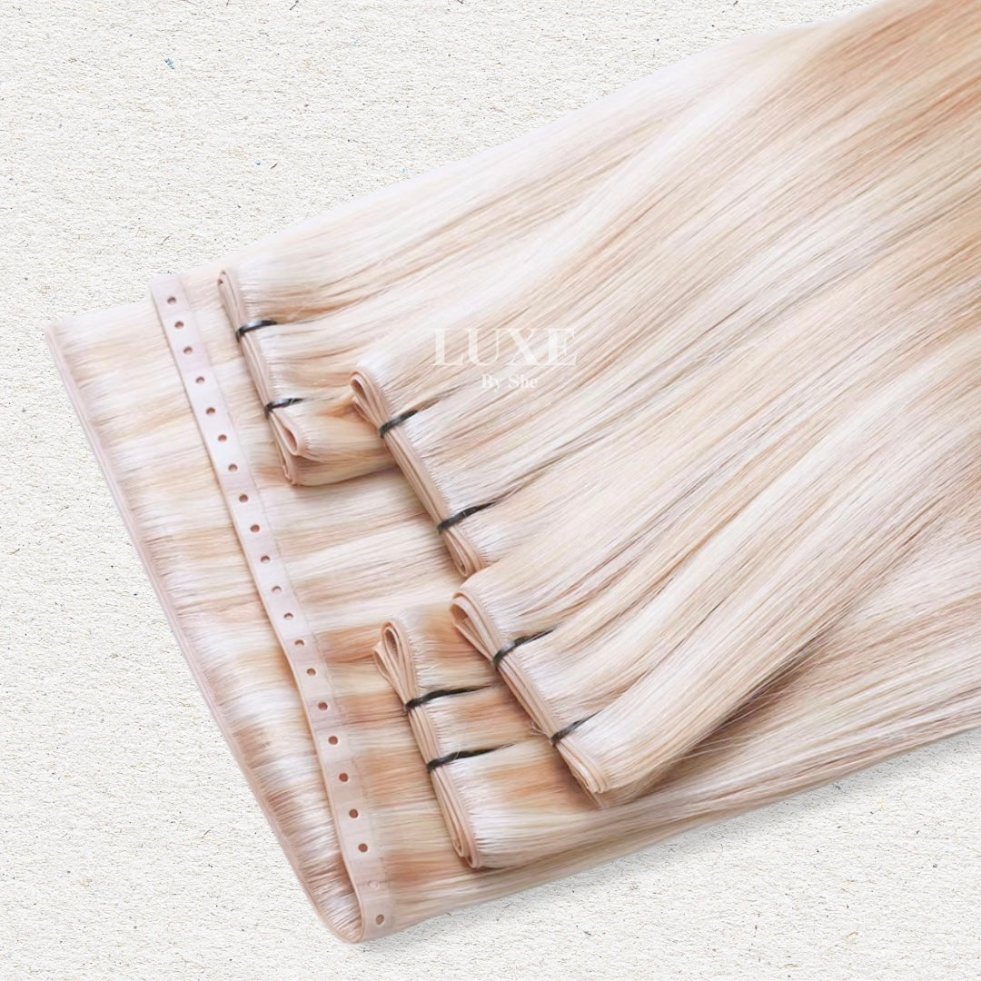 Invisible Butterfly Weft Human Hair Extensions 16-22”