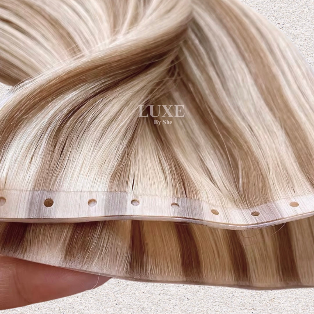 Invisible Butterfly Weft Human Hair Extensions 16-22”