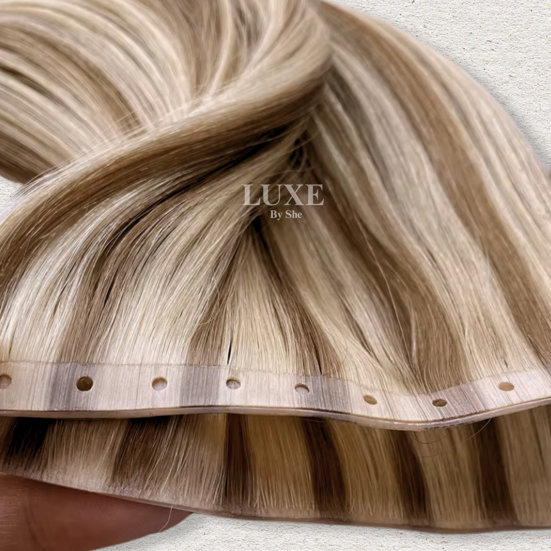 Invisible Butterfly Weft Human Hair Extensions 16-22”